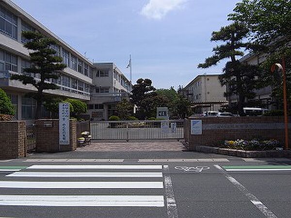 画像24:浜松市立蜆塚中学校（517m）