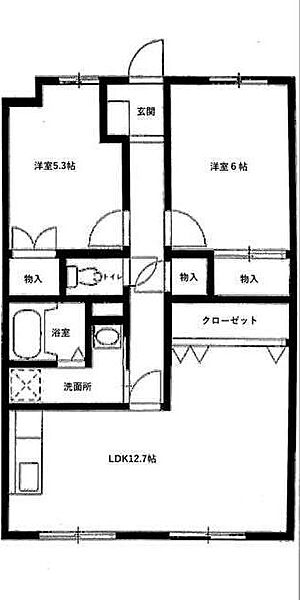 リヴェール小杉 506｜静岡県浜松市中央区上西町(賃貸マンション2LDK・5階・60.48㎡)の写真 その2