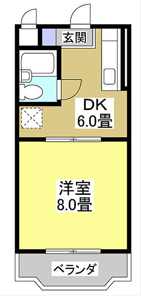 リバーハイツ今之浦I 403｜静岡県磐田市今之浦４丁目(賃貸マンション1DK・4階・25.92㎡)の写真 その2