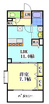 ラフォンテーヌ 305 ｜ 静岡県袋井市愛野東２丁目9-5（賃貸マンション1LDK・3階・47.30㎡） その2