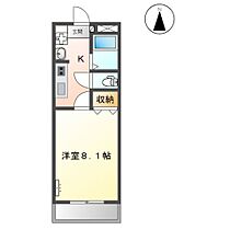 グランディール  ｜ 静岡県菊川市下平川（賃貸アパート1K・2階・24.75㎡） その2