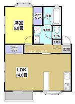 ウインラージ松下I 102 ｜ 静岡県浜松市中央区早出町1699-2（賃貸アパート1LDK・1階・42.50㎡） その2