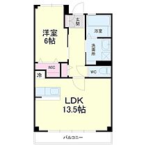 ピュアー 102 ｜ 静岡県浜松市中央区和田町312-3（賃貸マンション1LDK・1階・46.77㎡） その2