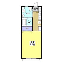 A HOUSE 1D ｜ 静岡県磐田市飛平松24-2（賃貸マンション1R・1階・29.63㎡） その2