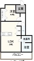 ELLE（エル） 403 ｜ 静岡県磐田市上岡田318-1（賃貸マンション1LDK・4階・52.26㎡） その2