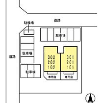 ウィスタリア 301 ｜ 静岡県浜松市中央区植松町60-3（賃貸アパート2LDK・3階・58.37㎡） その19