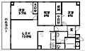 ライフ第5マンション大平台3階9.5万円