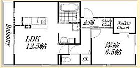 Stripe SW 201 ｜ 静岡県浜松市中央区領家１丁目4-29（賃貸アパート1LDK・2階・49.21㎡） その2