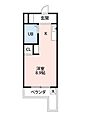 ノナカリースマンション3階2.5万円