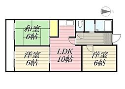 リアライズ山下町 3LDKの間取図画像