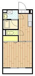 SUNDREAM 1DKの間取図画像