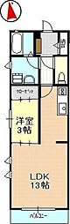 J・ROAD 1LDKの間取図画像