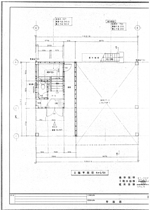 １F間取り図で...