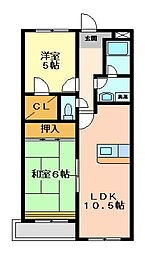 JR片町線(学研都市線) 忍ケ丘駅 徒歩6分 2階/-