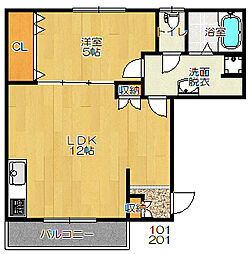 JR片町線(学研都市線) 野崎駅 徒歩7分 1階/-