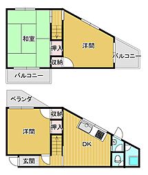 🉐敷金礼金0円！🉐片町線 野崎駅 徒歩18分