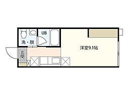 間取図画像 ワンルーム