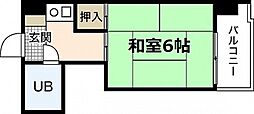 第1観音町ビル ワンルームの間取図画像