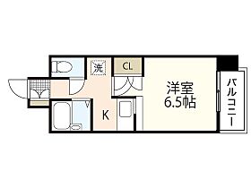 エステートベネフィット5フルタ  ｜ 広島県広島市西区横川新町（賃貸マンション1K・5階・20.65㎡） その2