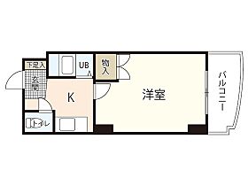 カルティエ城北通り  ｜ 広島県広島市中区東白島町（賃貸マンション1K・3階・20.00㎡） その2