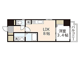 月光幟町壱番館  ｜ 広島県広島市中区幟町（賃貸マンション1LDK・4階・29.63㎡） その2