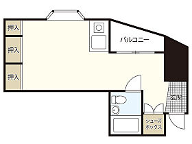 喜代ビル 401 ｜ 広島県広島市中区東白島町（賃貸マンション1R・4階・19.00㎡） その2