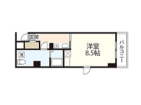 La Shanti 本川  ｜ 広島県広島市中区本川町3丁目（賃貸マンション1K・4階・30.24㎡） その2