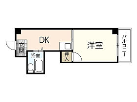 グランドール矢野  ｜ 広島県広島市安芸区矢野西4丁目（賃貸マンション1K・4階・21.06㎡） その2