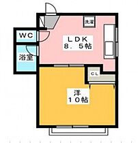 第一小林ビル  ｜ 広島県広島市中区宝町（賃貸マンション1LDK・4階・35.00㎡） その2