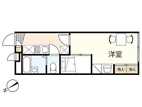 広島県広島市西区草津南2丁目（賃貸アパート1K・1階・22.35㎡） その2