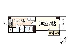 ラフィーネパレ  ｜ 広島県広島市中区富士見町（賃貸マンション1DK・2階・27.85㎡） その2