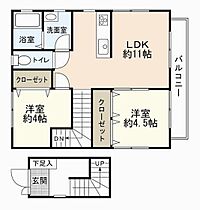 広島県安芸郡府中町緑ケ丘（賃貸アパート2LDK・2階・50.51㎡） その2