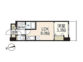 広島県広島市西区中広町1丁目（賃貸マンション1LDK・13階・29.87㎡） その2