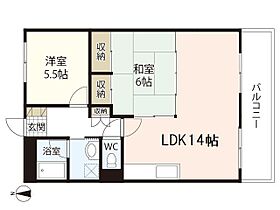 第1ベルビィ三篠  ｜ 広島県広島市西区三篠町3丁目（賃貸マンション2LDK・5階・58.88㎡） その2