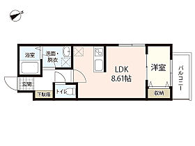 広島県広島市安芸区船越南3丁目（賃貸アパート1LDK・1階・28.56㎡） その2