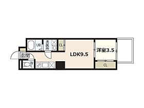 Ａｓｔｅｒｉｓｋ  ｜ 広島県広島市中区猫屋町（賃貸マンション1LDK・2階・33.91㎡） その2