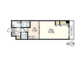 グラシア幟町  ｜ 広島県広島市中区幟町（賃貸マンション1DK・2階・34.48㎡） その2