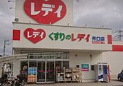 ドラックストア「くすりのレデイフジ井口店まで358ｍ」