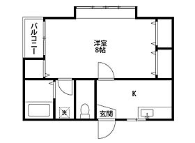 クレセントエマII 202 ｜ 新潟県新潟市中央区米山６丁目9-1（賃貸アパート1K・2階・25.10㎡） その2