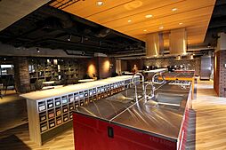 ロイヤルパークスER万代　Share万代 203-J 2階ワンルームのリビング/ダイニング