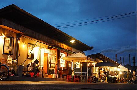 沼垂テラス商店街(607m)