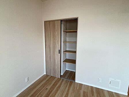 全部屋収納付きで居室をすっきり使えます。