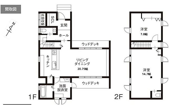 間取り みちまちモデルハウス