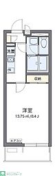 モンタニャレドンダ 1Kの間取図画像