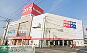 コジマ×ビックカメラ越谷店 徒歩2分。 140m