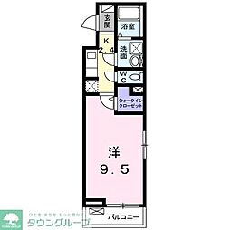 コンフォート・T 1Kの間取図画像
