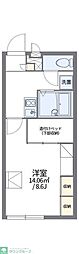 レオパレスドウコヤ 1Kの間取図画像