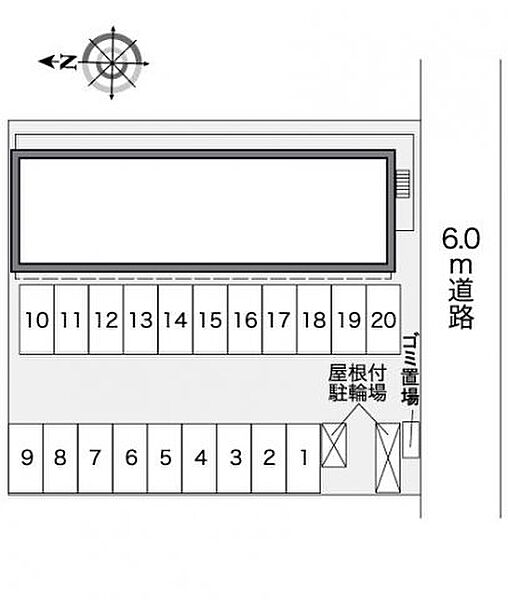 レオパレス愛燦館 ｜広島県福山市南蔵王町4丁目(賃貸アパート1K・2階・22.35㎡)の写真 その3