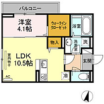 Sophia・MIRIMA  ｜ 広島県福山市御幸町大字上岩成（賃貸アパート1LDK・3階・40.26㎡） その2