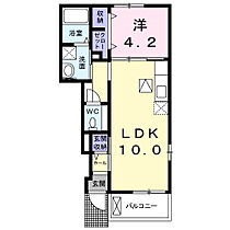 ジョリ　フィユ  ｜ 広島県福山市野上町3丁目5番15号（賃貸アパート1LDK・1階・37.79㎡） その2